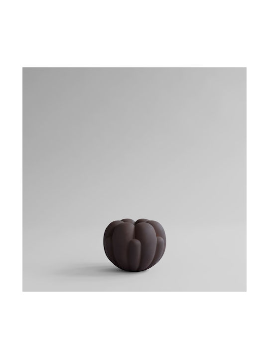 101 Copenhagen Decorative Ceramic Vase Bloom Petit Brown 24x22.5xH18cm