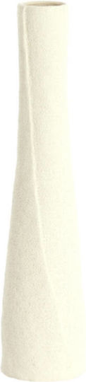 Light & Living Ceramic White Vase H45cm