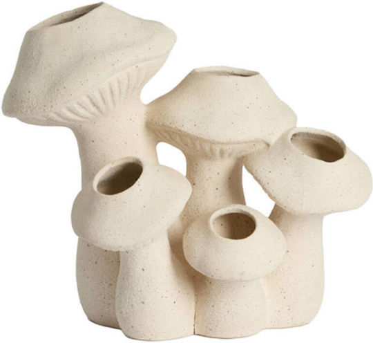 Light & Living Διακοσμητικό Βάζο Κεραμικό Mushroom Καφέ Y27.5cm