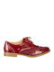 Oxfords Din Piele Pentru Femei În Culoare Burgundy