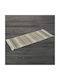 Whitegg Pat66 Cotton Ecru Runner Rug 60x150cm