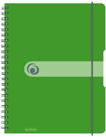 Herlitz Herlitz Schulheft Geregelt A4 80 Papiereinlagen Grün