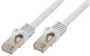 Shiverpeaks S/FTP Kat.7 10Gbps Netzwerkkabel Ethernet 5m Weiß