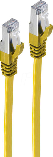Shiverpeaks U/FTP (STP) Cat.7 (10Gbps) Καλώδιο Δικτύου Ethernet 2m Κίτρινο