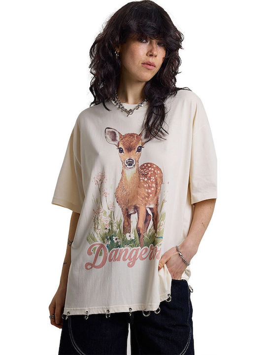 The Ragged Priest T-Shirt Off Weiß