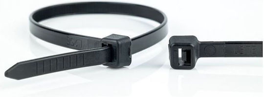 WKK Plastic Cable Ties 100mm In Black Colour 100 Pieces 11032071