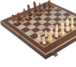 Manopoulos Chess Backgammon Pawns Dice 30x17cm Manopoulos Chess Backgammon Pawns Dice 30x17cm