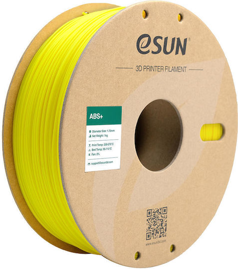 Esun Abs+ ABS 3D Принтер Филамент Жълт 1kg