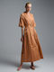 Maxi Φόρεμα Nude