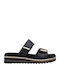 Leather Women's Anatomic Black Sandals