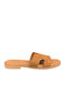 Women's Flat Sandals Tabac Brown