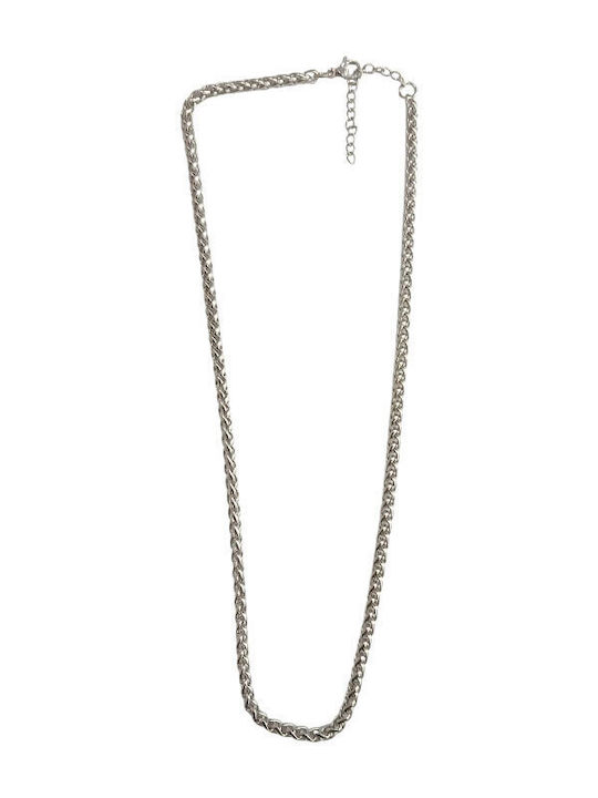 Kalliopi Silver Κολιέ από Ατσάλι