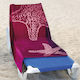 Whitegg Microfiber Body Towel Fuchsia 150x86cm