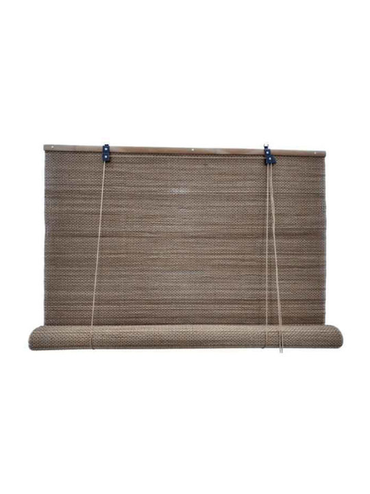 Ecoshadow Bamboo Shading Blind In Brown Colour W100xH200cm
