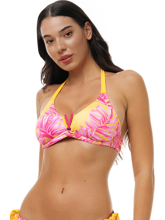 Bluepoint Topuri De Bikini Sutien Cupe D Galben