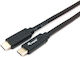 Equip USB 3.2 Cable USB-C male - USB-C 60W PD Μαύρο 0.5m 128348