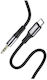 Jokade Ja106 USB 2.0 Kabel USB Typ-C männlich - 3.5mm Schwarz