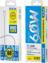 PZX USB 2.0 USB-C male - USB-C 60W 2m (2222222256791) PZX USB 2.0 USB-C male - USB-C 60W 2m (2222222256791)