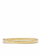 Kiriakos Gofas Women's Silver Gold Plated Handcuff Bracelet 6cm