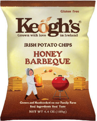 Keogh's Irish Chips Honey Barbeque 125gr