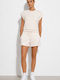 Women's High Waist Shorts White