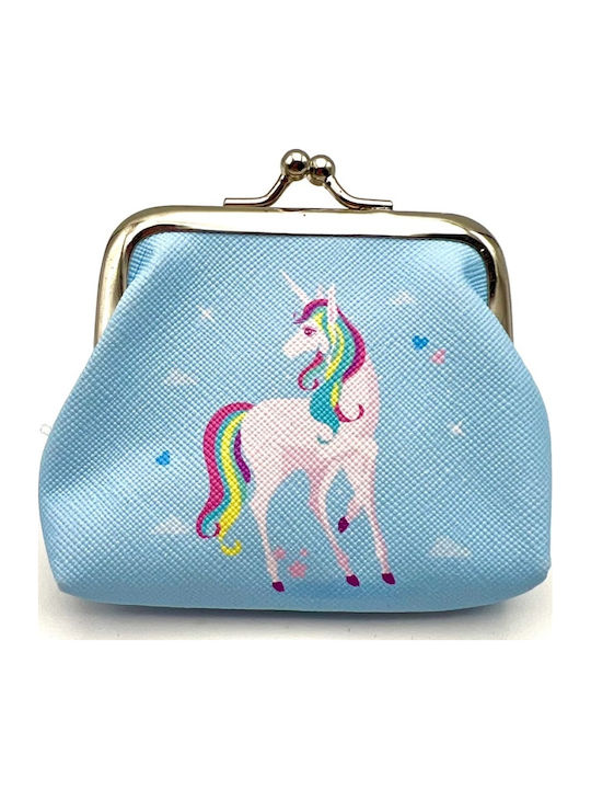 Tatu Moyo Kids Wallet with Light Blue Clasp