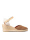 Summer Women's Platform Espadrille Style Brown
