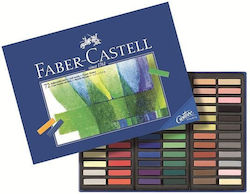 Faber-castell Softpastellkreiden Mini 72τμχ Καρτόνενη Θήκη Σετ 3 Τεμαχίων