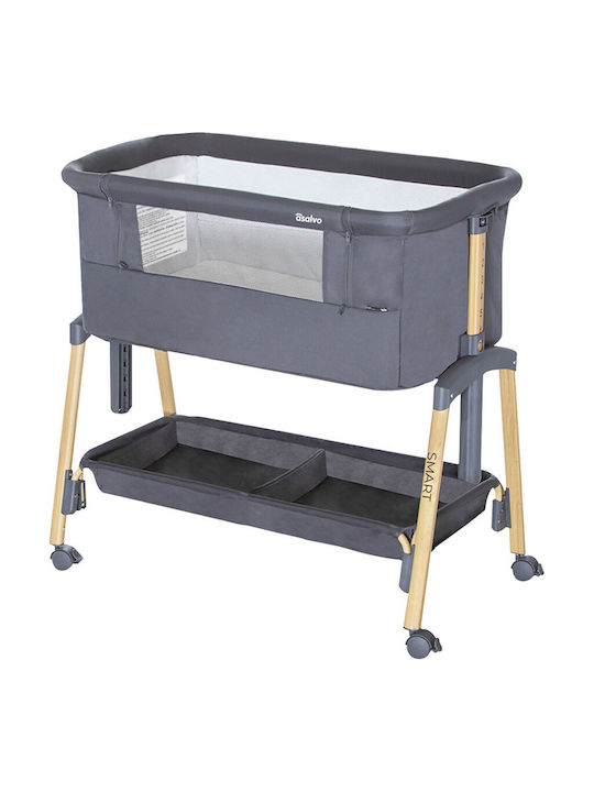 Kinderkraft Baby Cradle Asalvo with Mattress an...