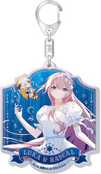 Hatsune Miku X "rascal Raccoon" 2025 Aurora Акрилен Ключодържател Megurine Luka