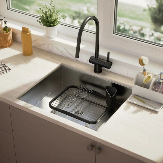 Umbra Sinkin Metallic White Sink Strainer