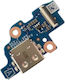 USB Board USB Board Laptop HP 15-fd 15-fc 250 G10 255 G10 256 G10 255r G10 15-fd0027nv 9x6y5ea N36076-001 Da00pdtb8f0 Code 1-brd352