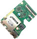 USB Board USB & LAN Ethernet & SD Card Reader Board Laptop HP Pavilion 15-ab 15t-ab 15t-ab200 15-ab032tx M2W75PA 809038-001 DAX11ATB6D00 Code 1-BRD354