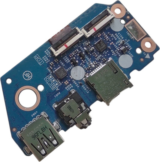 USB Board USB & Audio Jack & SIM Slot I O Board Laptop HP ProBook X360 440 G1 4qx24es 3ha75av 4qx93es Tk54es 9pd45us 15j23ep L28252-001 448.oeq03.0011 455.0eq03.0001 Code 1-brd355