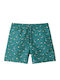 Tutete Teal Whale Kids Swimwear Swim Shorts Teal Whale