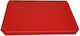 BagCity Desk Pad 54x38 Cover Red Leather Sou06re 1030-06