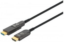 Manhattan 355544 HDMI male - HDMI male 70m Μαύρο