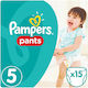 Pampers Πάνες Βρακάκι Pants No. 5 για 11-18kg 15τμχ