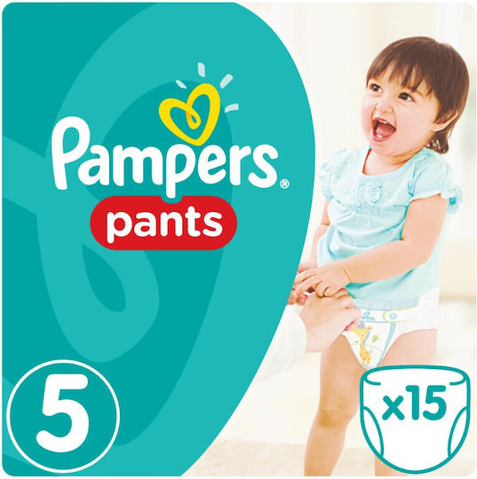 Pampers Πάνες Βρακάκι Pants No. 5 για 11-18kg 15τμχ