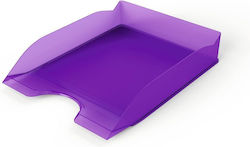 Durable Tăvi De Arhivare Transparentă Din Plastic Violet
