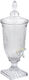 Keskor Glass Beverage Dispenser with Spigot 2lt