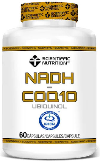 Scientiffic Nutrition NADH + CoQ10 40mg 60 κάψουλες