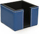 Bagcity Würfel Notizblöcke Blau Royal Leder 10mfbt08 1008-23