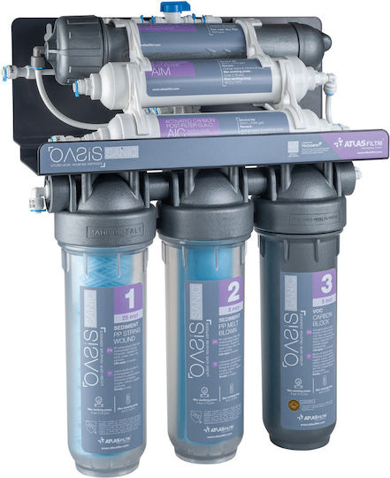 Atlas Filtri Reverse Osmosis System 6 Stages Oasis Sanic Std