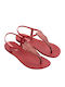 Damen Zehentrenner in Rot Stil