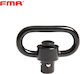 Αορτιριουχος Soft Fma Qd Sling Swivel Black