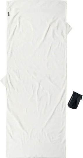 Sleeping Bag Liner Travelsheet Cotton 220x90cm Cocoon White