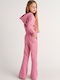 Kids Sweatpants Set Pink
