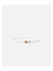 Leather Women's Belt White