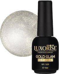 Gold Glam Top Coat 15ml